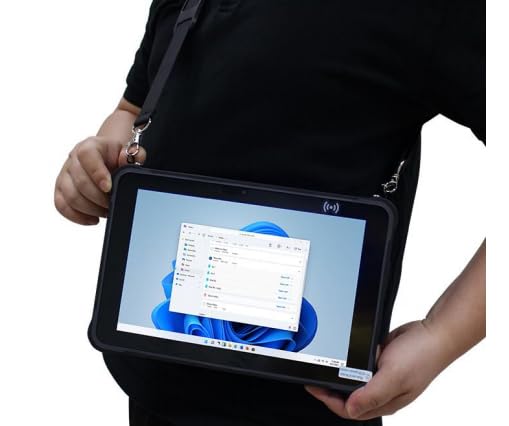 10.1-inch Win 11 Pro Rugged Tablet,Industrial Tablet PC with 1D/2D
