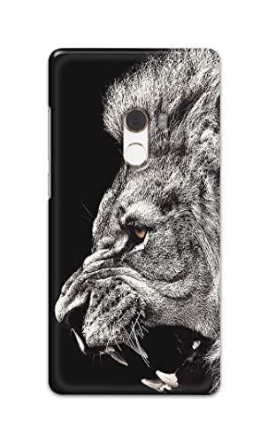 Image of Roaring Lion Hard Back Case Cover for Mi Mix 2 / Mi Mix Evo Back Cover -(J5) VNS2225