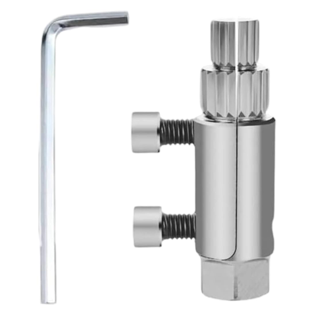 EIHI 1 Set Estrattore per Tubi Rotti, Estrattore Viti Danneggiate, Set di Strumenti Rimozione Della Filettatura del Tubo Rubinetto Facile da Rimuovere con Chiave per Bulloni Nipplo Rubinetti Rotti