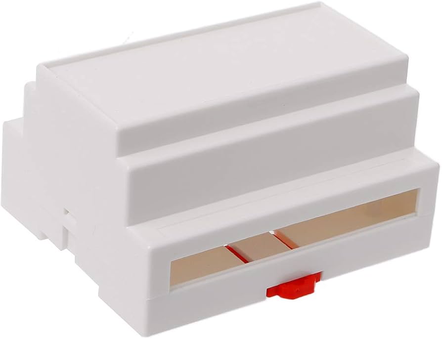 Amazon.co.jp: 107*87*59 ミリメートル黒/白のプラスチック Din レール