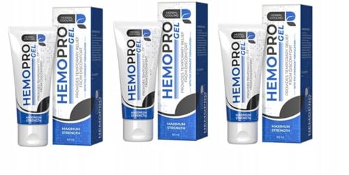 3 cremas Hemopro de 80 ml