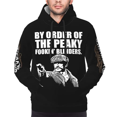 KESATUOT Herren Blinders-Movie Series Peaky Hoodies Pullover Sweatshirts mit Taschen Mode Langarm Hoodies und Sweatshirts für Herren, Z- 5, XXL KESATUOT Herren Blinders-Movie Series Peaky Hoodies Pullover Sweatshirts mit Taschen Mode Langarm Hoodies und Sweatshirts für Herren, Z- 5, XXL