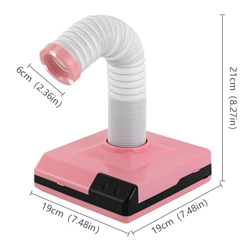 Aspiradora de polvo de uñas para mantener tu mesa de manicura impecable 2