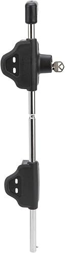 D&D Technologies LB118BX LokkBolt Premium - Perno de caída de seguridad, con cerradura para puertas de metal, 18 pulgadas de longitud