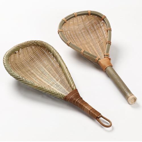 Holidyoyo PDQ315510B Bamboo Rice Strainer Wooden Colander Fine Mesh Sieve Multipurpose Kitchen Ladle Washer Strainer Zaru Basket thumb #3