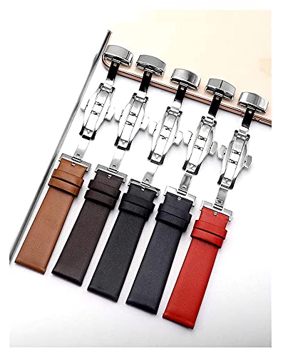 Correas de reloj de cuero con ajuste ergonómico y pasador rápido 3