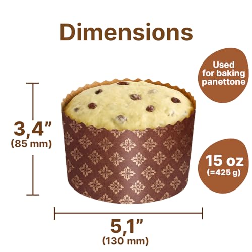 15 oz Panettone paper mold