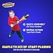 Geospace Hand Held Pump Rocket SR. Size (Single Pump) – Flying Foam Rockets Outdoor Toys for Kids, Boys & Girls – 36