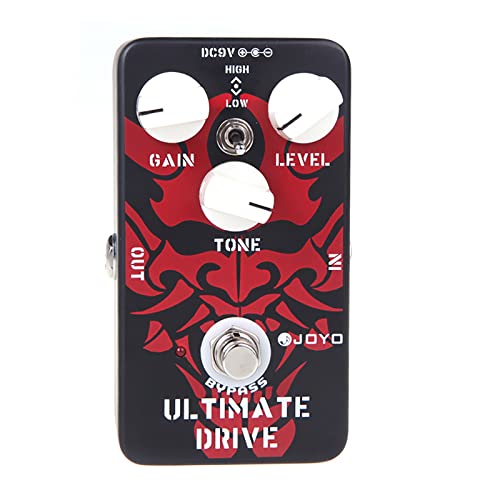 SHUIYUE JF-02 Ultime Entraînement Overdrive Guitare Pédale d’effet,Guitare Accessoire - Les Beatles, Paul McCartney, John Lennon, RIngo Starr, George Harrison SHUIYUE JF-02 Ultime Entraînement Overdrive Guitare Pédale d'effet,Guitare Accessoire