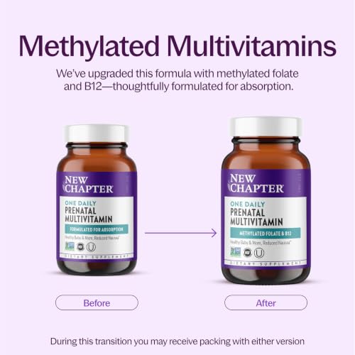 New Chapter One Daily Prenatal Multivitamin, 90 Count - Image 3
