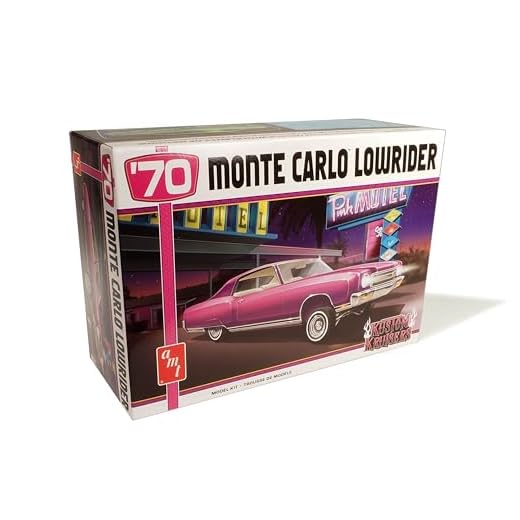 AMT 1970 Chevy Monte Carlo Lowrider 1:25 Scale Model Kit
