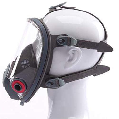 Full Face Respirator mask,Gas Mask with Activated Carbon Air Filter, Protect Against Gas,Paint,Dust,Chemicals