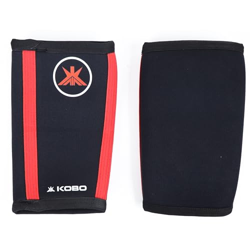 Image of Kobo Power Weight Lifting Elbow Sleeves /Elbow Wraps Bandages 5 mm Neoprene (Imported) (Pair)