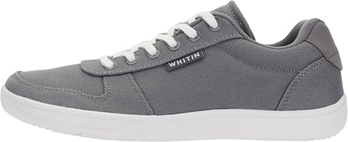 Image of WHITIN Wide Toe Box Barefoot Sneakers for Women | Lightweight Canvas Minimalist Shoes