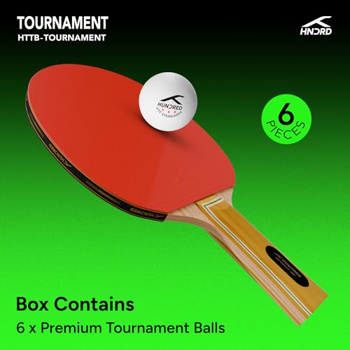 Image of Table Tennis Tournament 3-Star Balls | 6-in-1 Match Set | Professional Performance for Competitive Play