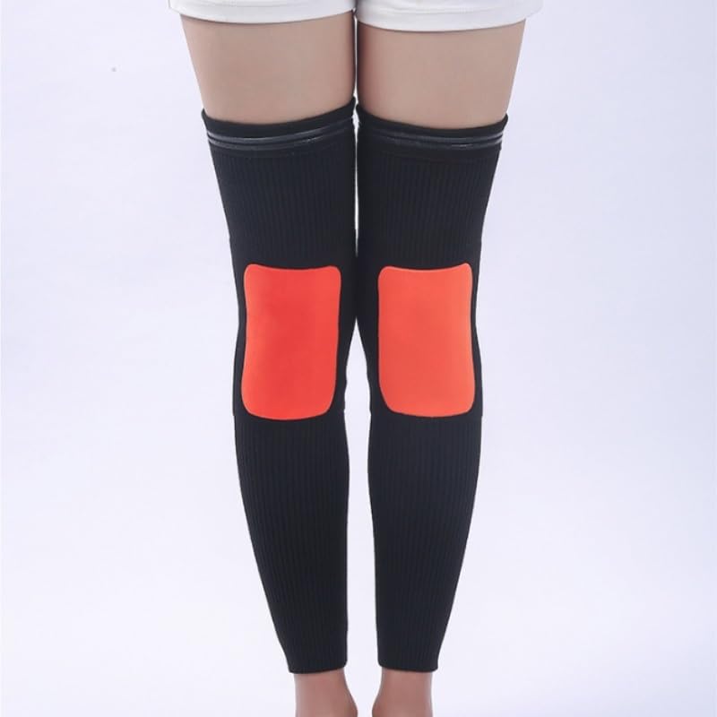 Winter Cotton Cashmere Knee Protection for Warmth Men's Women's Fleece