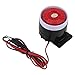 Produktbild Yosoo 12v Alarmsirene Mini-Alarm, Gleichstrom 12 V Alarmsystem 110 dB für Gartentür Balkon Fahrzeug