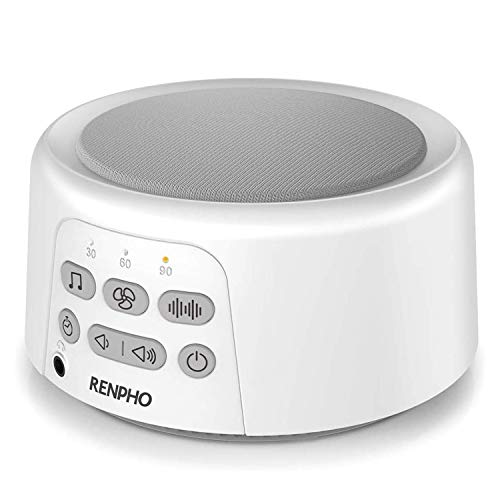 White Noise Machine, Sleep Sound Machine for Baby Sleeping, RENPHO 36 HiFi Memory