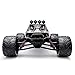 HOSIM RC Truck 9123, 1/12 Scale Radio Controlled Electric Fast Racing Car - High Speed 38km/h Offroad 2.4Ghz 2WD Radio Controlled Monster Truck Truggy - Best Gift for all Car Enthusiast (Orange)