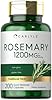 Carlyle Rosemary Capsules | 200 Count | Non-GMO & Gluten Free Extract