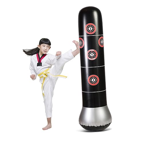 Outil de fitness gonflable vertical Abaodam en PVC haute résistance aux chocs