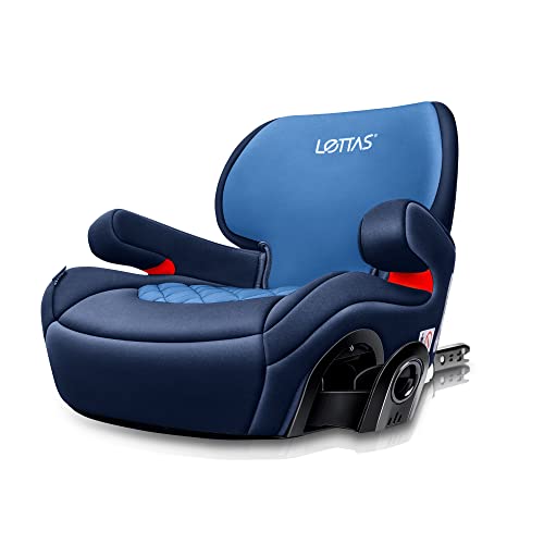 LETTAS Kindersitzerhöhung/Kinderautositze mit ISOFIX und Getränkehalter Gruppe 3 (22-36 kg/6-12 Jahre) ECE R44/04 Cover