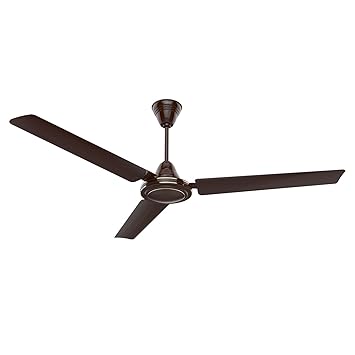 GM Air MT Ceiling Fan Brown 1200MM 373 RPM, 1 Star Rated, Energy efficient, Powerful Motor with extra copper, High Air Thurst, Prelubricated Closed Type double ball bearing, Suitable for Living Room