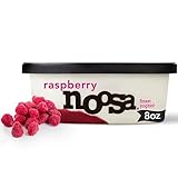 noosa, Yoghurt Raspberry, 8oz, Probiotic, Whole Milk Yogurt, Real Raspberries, No Artificial Ingredients, Gluten Free