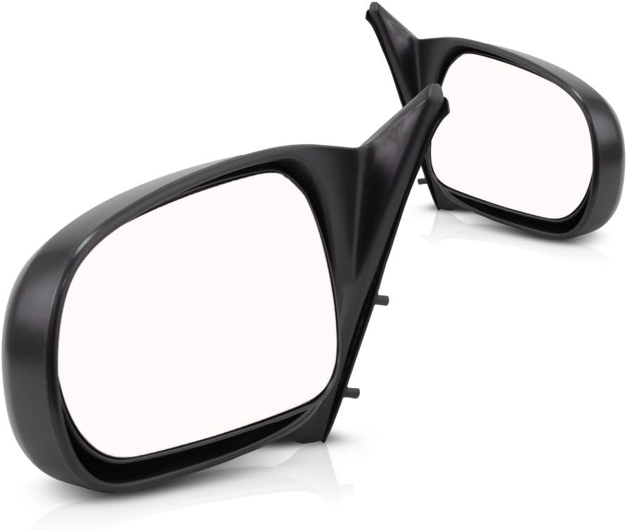 For Honda Civic 1996 97 98 99 2000 Door Mirror Driver & Passenger Side Pair Power | Non-Heated | Sedan | DX/EX/GX/LX/Value Package | Paint to Match | 76250S01A25ZB, 76200S01A15 | HO1320101, HO1321101