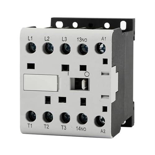Mini contacteur rail DIN CJX2-K0910 220V 3P 9A 1NO pour tableau électrique