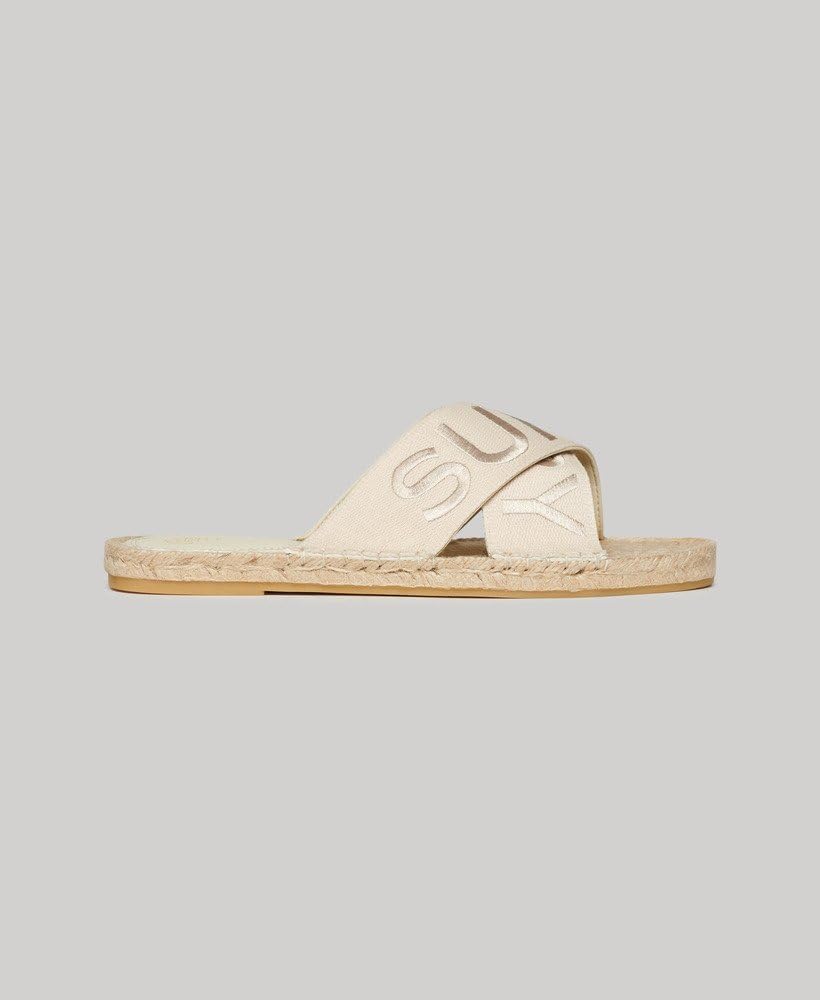 Superdry Kobiety Espadrille Cross Strap SlideSandały