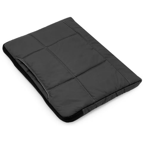 VanGoddy Soft Padded Microfiber Lined Black Pillow Sleeve Suitable for Amazon Kindle Fire HD 10 Cover