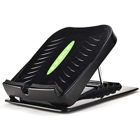 HOXMOMA Stepper Exercise Pedal, Step Machines Calf Leg stretcher, Reinforcement Plate, Home Standing Fitness Pedal Correction Plate for Women and Man,Black Cover