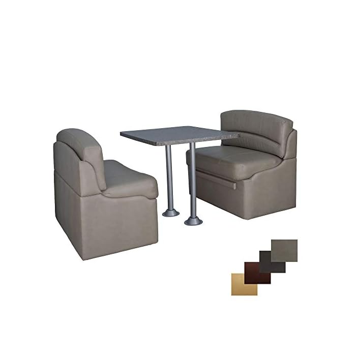 Buy RecPro 42" Booth Set with Table and Leg, Includes Two