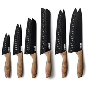 CAROTE 12PCS Knife Set, Stainless S...