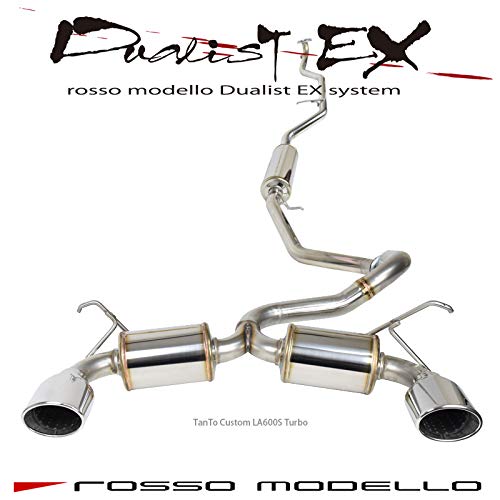 Amazon | 【車検対応】ロッソモデロ DUALIST EX マフラー タント