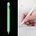 JIA JUN Apple Pencil Accessories Case Cover for Apple Ipad Pro 12.9,New Ipad 10.5,Silicone Pouch Holder Bag Grips Colored Apple Pencils- Luminous Green(Glow in The Dark)