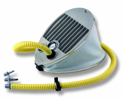 HUAJUN Elektrische Luftpumpe Drahtlos - Mit LED Lampe Und Ventilator, USB Wiederaufladbar