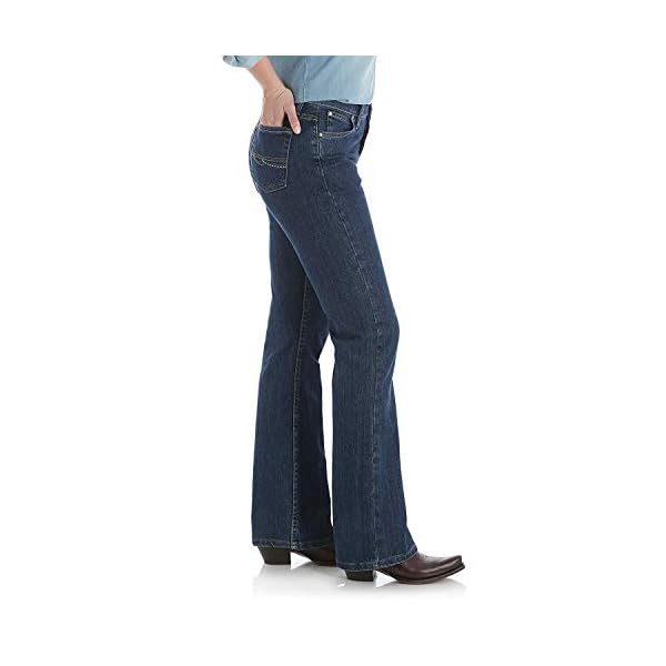 Wrangler-Womens-As-Real-As-Wrangler-Classic-Fit-Boot-Cut-Jean Wrangler Women's As Real As Classic Fit Bot Cut Red Casted Blue Indigo Jean, Casted Blue Indigo, 14Wx34L