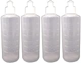 Perineal Squirt Bottle [4 pack] Refillable Postpartum Lavette Cleansing Irrigation Peri Wash Bottle...