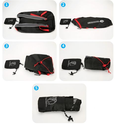 Mochila Plegable Ligera para Viaje y Senderismo miniatura 6