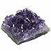 Nvzi Amethyst Crystal Rock, Real Amethyst Stone, Natural Purple Crystals and Healing Stones, Amathesis Crystal Cluster Geode, Amatista Piedra Natural, Cuarzos Originales De Energia Y Piedras(0.23LB)