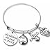 Softball Bracelet- She Believed She Could So She Did Girls Softball Jewelry -Gift for Softball Player, Team and Coaches Gifts