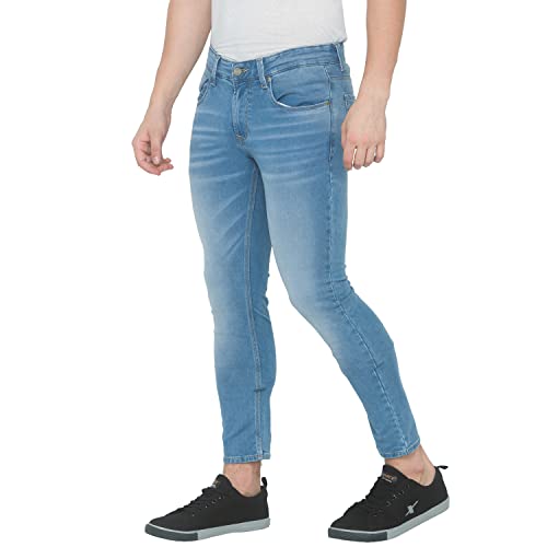 Image of Spykar Men's Tapered Fit Jeans