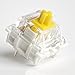 Gateron G Pro 3.0 Yellow Switch, Suitable for Mechanical Keyboards, 5-pin Linear/pre Lubricated/pin Enhanced Switch (70)