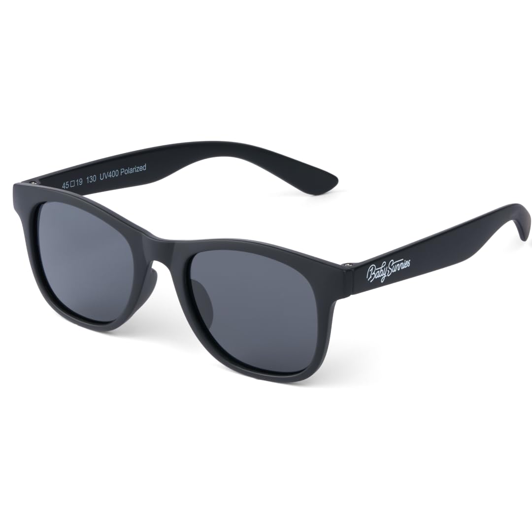 BABY SUNNIES Polarized Toddler Sunglasses for Boys & Girls - Eye Safe Kids Sunglasses - UV Protection - Toddler Sun Glasses