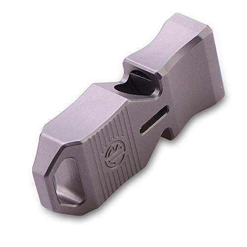 Tacray Titanium Emergency Whistle, Portable Lanyard Keychain Whistle, Loud Whistle Up To 120 Decibels For Emergency Survival, Hiking, Camping, Boating And Pet Training #TOP3