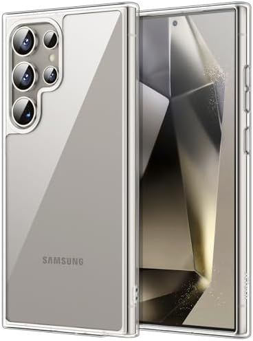 JETech Case for Samsung Galaxy S24 Ultra, Anti-Yellowing, Clear