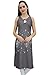 Produktbild Bimba Womens Grey Moss Georgette Kurti mit Quaste Sommer-Abnutzungs-Kittel-Bluse-46