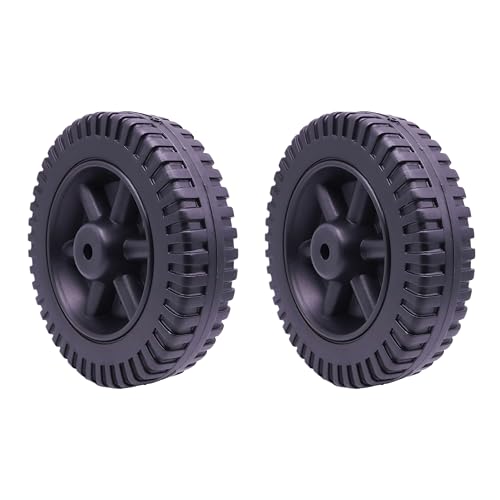 aeobdai 2Pack 6 Inch Grill Wheel BBQ Trolley Wheels Universal Wheels for Gas Grills